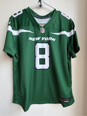 Aaron Rodgers #8 New York Jets Nike Jersey Women’s  Size XL  Green NWT